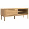 vidaXL Hal bank FLORO Wasbruin 115 x 40 x 45 cm Massief Vurenhout