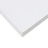 vidaXL Wandschappen zwevend 2 st 50x23x3,8 cm MDF hoogglans wit