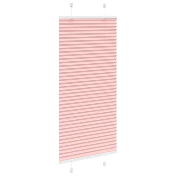 vidaXL Pliss&eacute; rolgordijn 60x150 cm stofbreedte 59,4 cm polyester roze