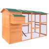 vidaXL Kippenhok 295x163x170 cm hout
