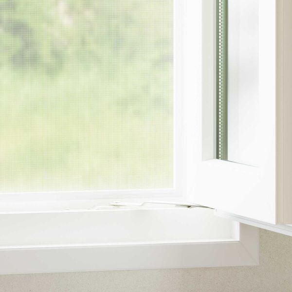 vidaXL Horrengaas Wit 60 x 1000 cm Glasvezel