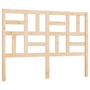 vidaXL Hoofdbord 126x4x104 cm massief grenenhout