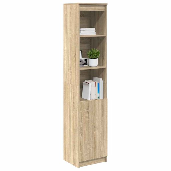 vidaXL Highboard 37,5x35x180 cm spaanplaat sonoma eikenkleurig