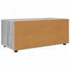 vidaXL TV-kast met lade Grijs Sonoma 100 x 48 x 43 cm Bewerkt hout