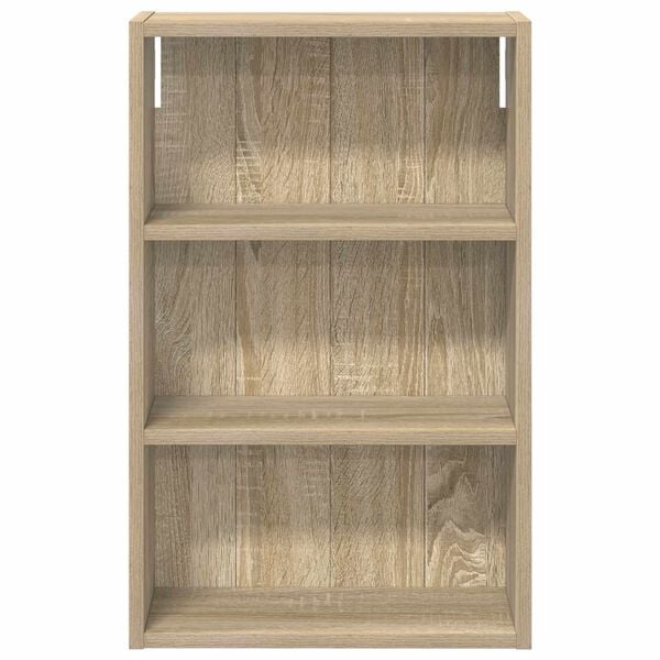 vidaXL Badkamer wandkast met plank Sonoma Eiken 40 x 16 x 62,5 cm