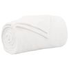 vidaXL Kleden 6 pcs Wit 150 x 200 cm Fleece