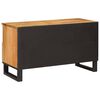vidaXL TV-kast met lade Bruin 80 x 33 x 46 cm Massief Mango Hout