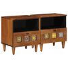 vidaXL Nachtkastje 2 st Bruin 40 x 33 x 46 cm Massief Mango Hout