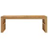 vidaXL Salontafel 110x35x38 cm massief teakhout
