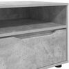vidaXL TV-kast met lade Beton Grijs 100 x 48 x 43 cm Bewerkt hout