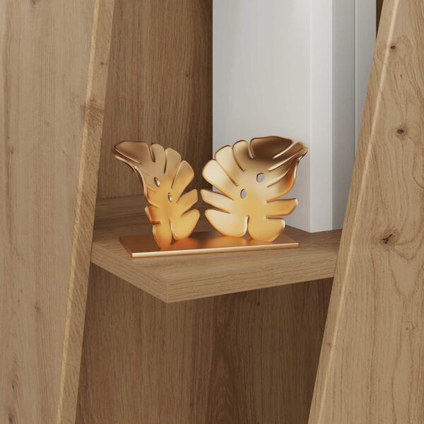 vidaXL Zijplank Artisan Eiken 33 x 32 x 70,5 cm Bewerkt hout