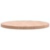 vidaXL Tafelblad rond &Oslash;70x4 cm massief beukenhout