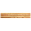 vidaXL Vensterbanken 2 st 140x25x2 cm massief eikenhout lichtbruin