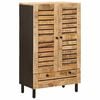 vidaXL Opslagkasten Naturel 60 x 33 x 100 cm Massief Mango Hout