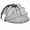 vidaXL Zwembad Tent Koepel Doorzichtig 538 x 440 x 204 cm PVC