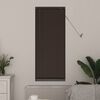 vidaXL Venetiaanse Blind Donkerbruin met Patroon 150 x 50 cm PVC