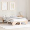 vidaXL Bedframe Naturel 120 x 200 cm Massief grenenhout