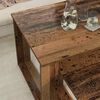 vidaXL Koffietafel Set 2 pcs Oudhout Bewerkt hout