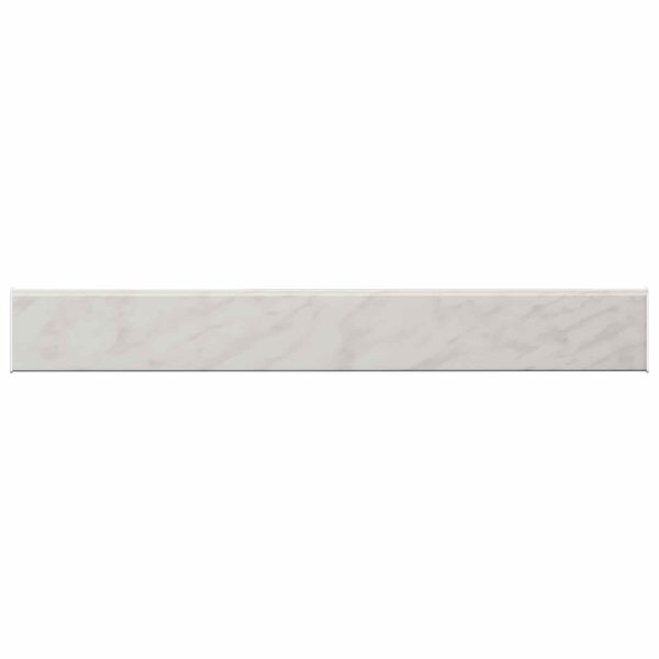 vidaXL Raamsokkel Marmer Tekst -enure 60 x 15 x 4,5 cm PVC