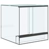 vidaXL Terrarium met opslag Transparant 30 x 30 x 30 cm Glas