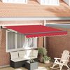vidaXL Markies Rood 300 x 250 x 165 cm Polyester