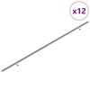 vidaXL Kasthandgreep 12 st Zilver 800 mm Roestvrij staal