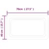 vidaXL Badkamerspiegel LED 70x40 cm