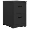 vidaXL Archiefkast 46x62x72,5 cm staal antracietkleurig