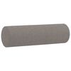 vidaXL Sierkussens 2 st 15x50 cm stof taupe