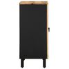 vidaXL Dressoir 60x33,5x75 cm massief ruw mangohout