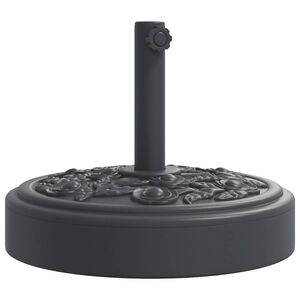 vidaXL Parasolvoet voor stokken van &Oslash;38 / 48 mm 25 kg rond