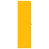 vidaXL Opbergkast Mosterdgeel 60 x 40 x 140 cm Staal