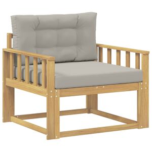 vidaXL Buiten Midden Sofa Polyester Wit