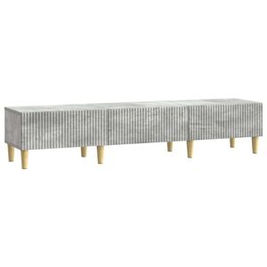 vidaXL TV-kast met lade Betongrijs 147 x 34,5 x 30 cm Bewerkt hout