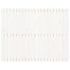 vidaXL Wandhoofdbord 140x3x110 cm massief grenenhout wit