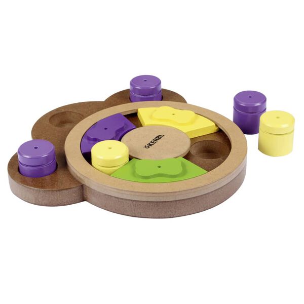 Kerbl Hondenspeelgoed denk en leer Paw 22x23x4 cm
