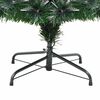 vidaXL Kunstkerstboom met decoratieve touwlichten Groen 120 cm PVC