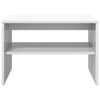 vidaXL Salontafel Wit 60 x 50 x 40 cm Bewerkt hout