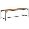 vidaXL Eettafel 220x90x75 cm massief hout ruw mangohout