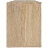 vidaXL Schoenenkast 100x35x45 cm bewerkt hout sonoma eikenkleurig