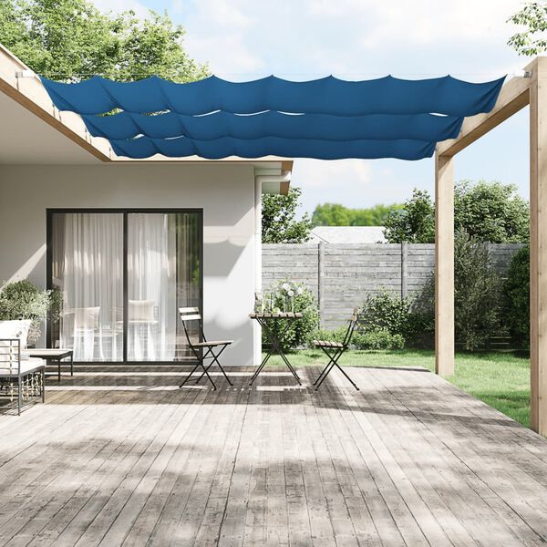 vidaXL Luifel verticaal 60x1000 cm oxford stof blauw