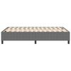 vidaXL Platform bedframe Lichtgrijs 120 x 190 cm Stof