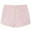 Kindershorts met trekkoord 128 gemengd lichtroze