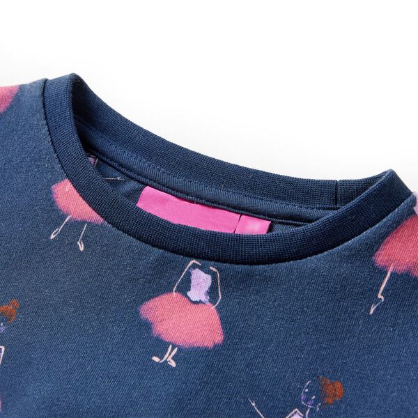 Kinderjurk 104 marineblauw