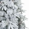 vidaXL Kunstmatige Inklapbare Kerstboom Groen 210 cm PE en PVC