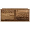 vidaXL Tv-meubels 2 st 60x31x25,5 cm bewerkt hout oud houtkleurig