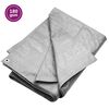 vidaXL Dekzeil 180 g/m&sup2; 2x3 m HDPE grijs