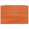 vidaXL Plantenbak 70x70x49,5 cm massief grenenhout wasbruin