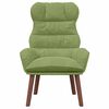 vidaXL Fauteuil Lichtgroen 69 x 74 x 93 cm Fluweel