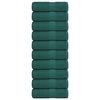 vidaXL Washandjes 10 stuks FROGN Groen 30x30 cm 100% Katoen